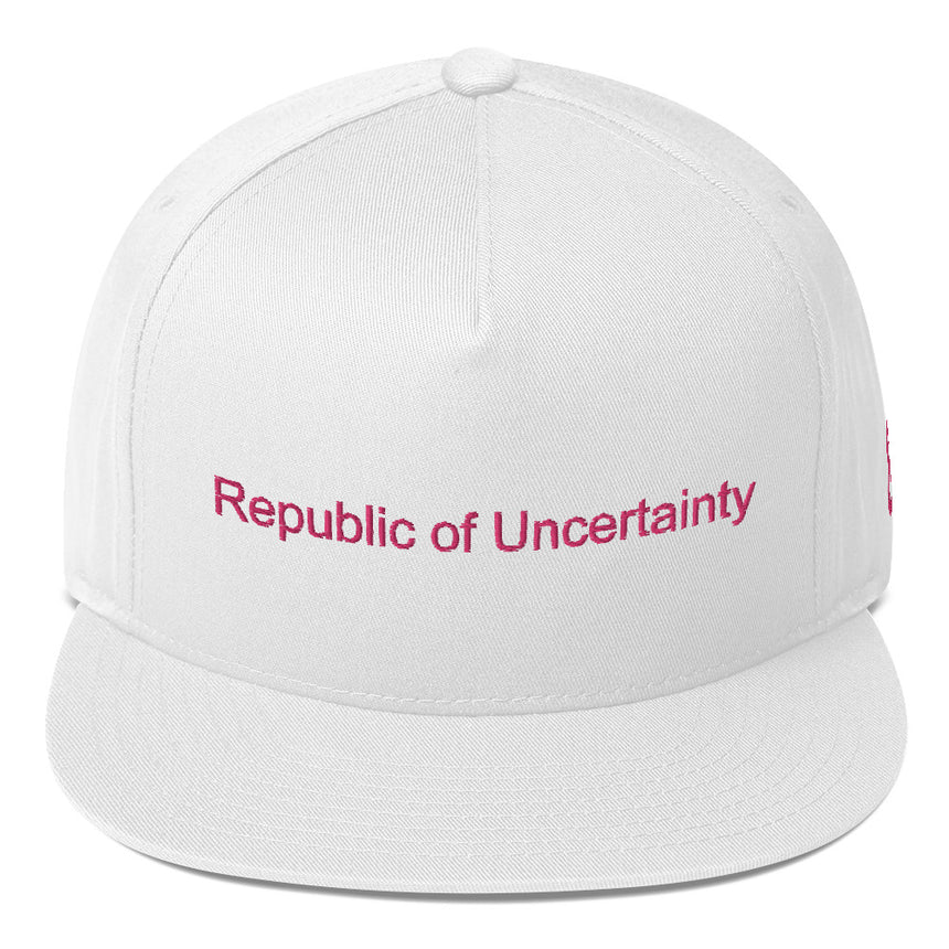 Republic of Uncertainty Flat Bill Cap