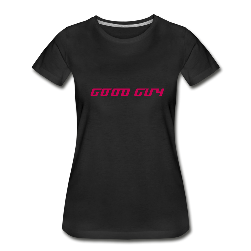 REP FUN Good Guy Bad Guy Women’s Premium Organic T-Shirt - black