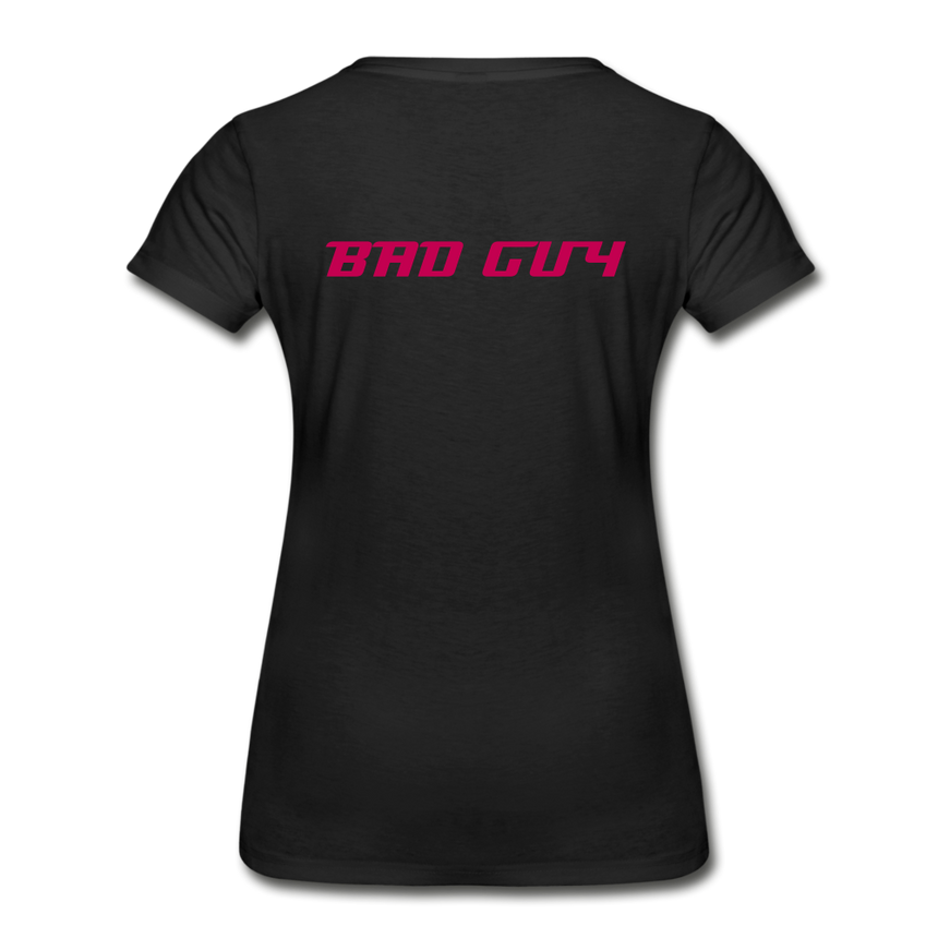 REP FUN Good Guy Bad Guy Women’s Premium Organic T-Shirt - black