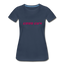 REP FUN Good Guy Bad Guy Women’s Premium Organic T-Shirt - navy