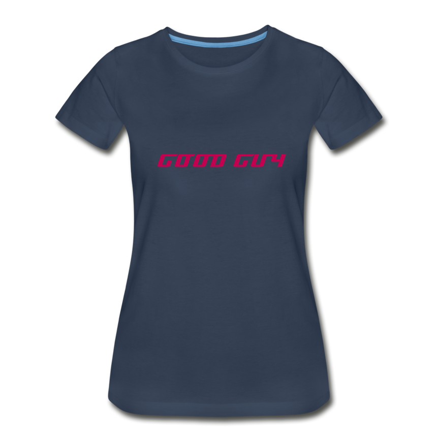 REP FUN Good Guy Bad Guy Women’s Premium Organic T-Shirt - navy