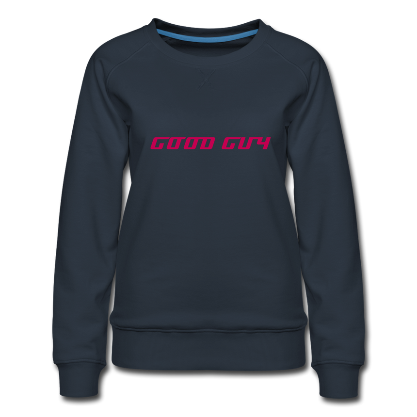 REP FUN Good Guy Bad Guy Women’s Premium Sweatshirt - navy