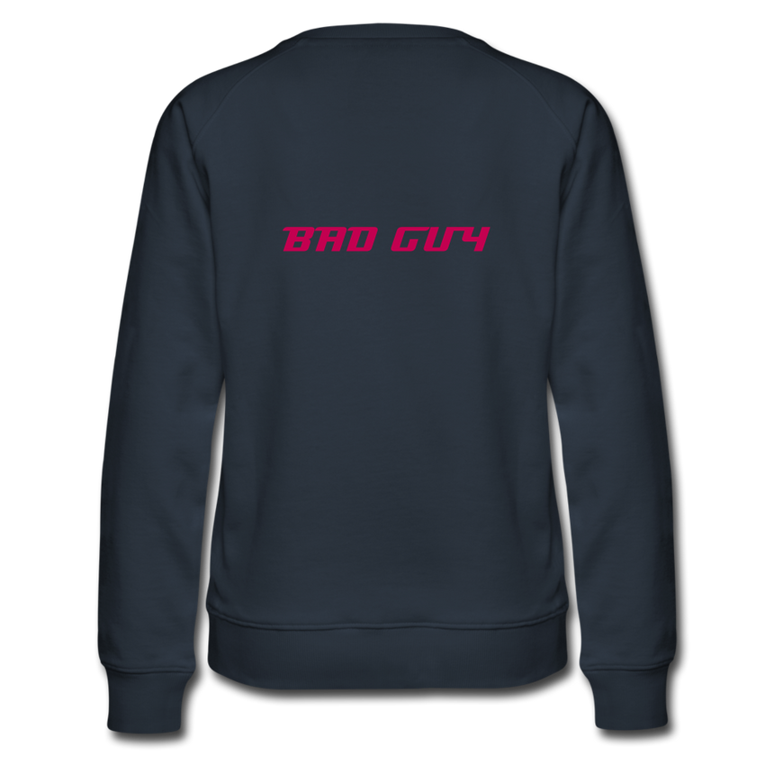 REP FUN Good Guy Bad Guy Women’s Premium Sweatshirt - navy