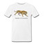 REP FUN Tiger Tiger Men’s Premium Organic T-Shirt - white